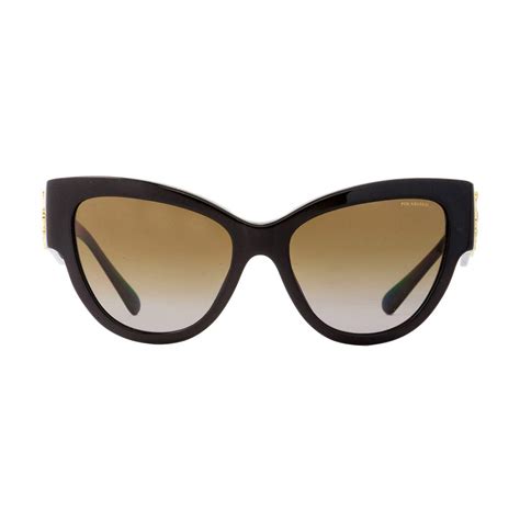 black and gold versace sunglasses|authentic black polarized Versace sunglasses.